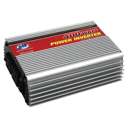 Atd Tools Power Inverter, Modified Sine Wave, 800 W Peak, 400 W Continuous, 2 Outlets ATD-5951